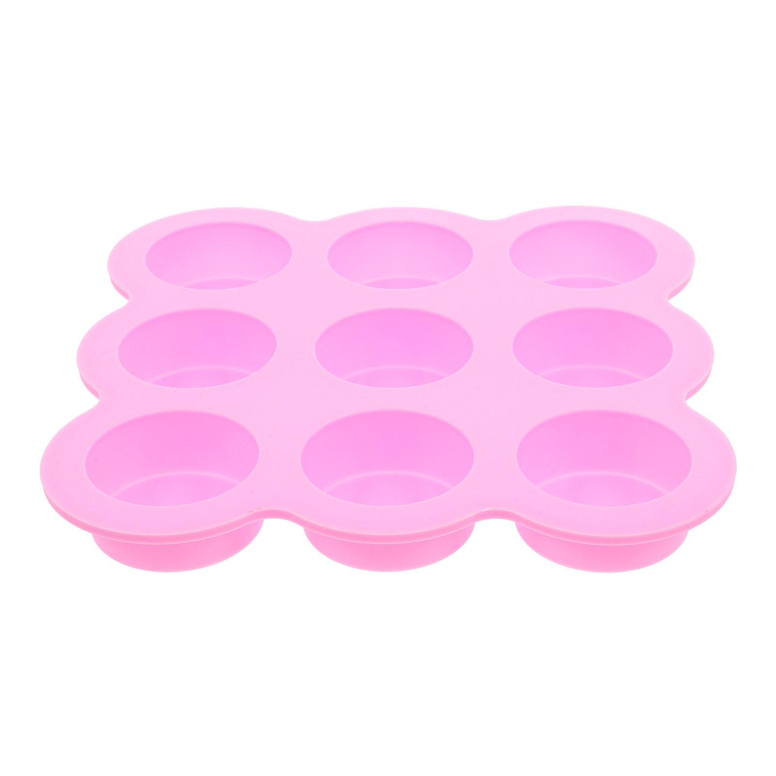 Soap Making Homemade - Round 9 Hole Silicone Mold Heavy