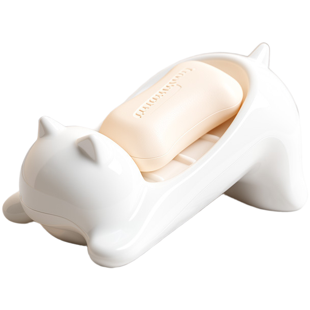 Soap Making Diy Kit - Playful Cat Design Soap Dish with