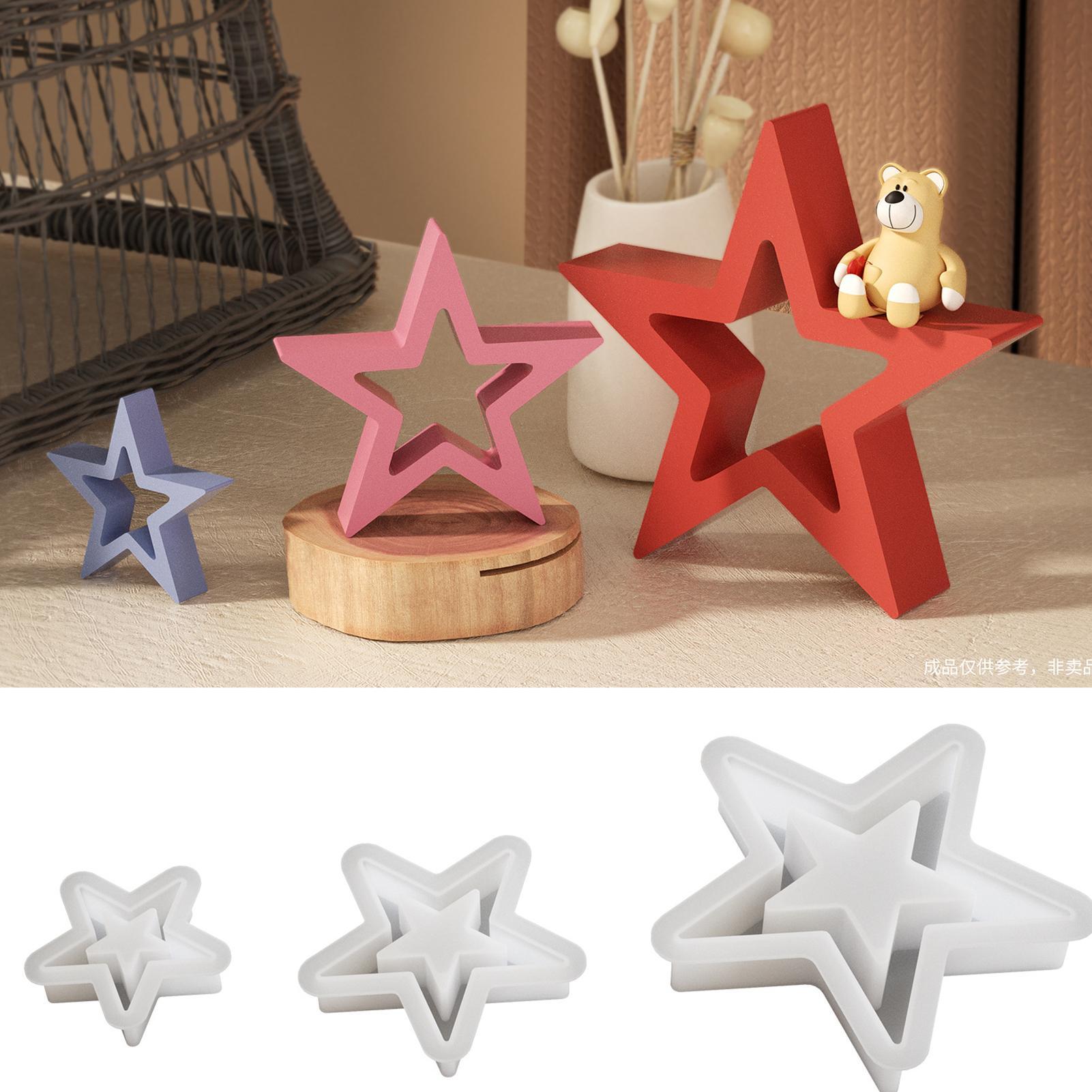Quick Soap Making - Star Candle Mold Decoration Quick Release