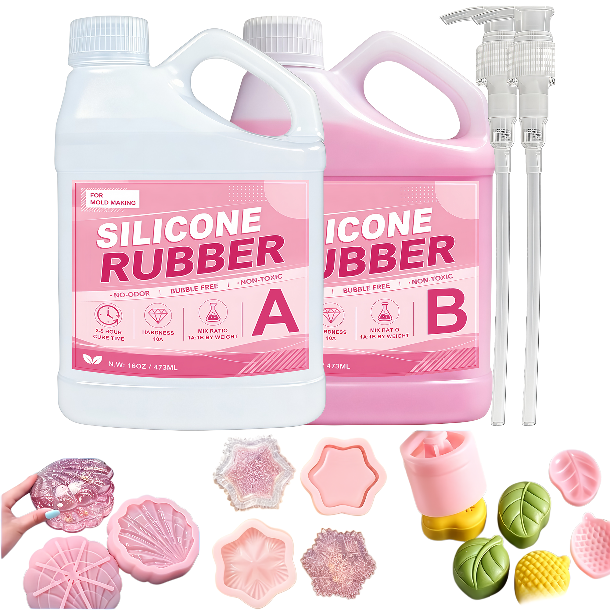 Soap Making Diy Kit - Liquid Silicone Rubber-Performance Making Kit, Fast