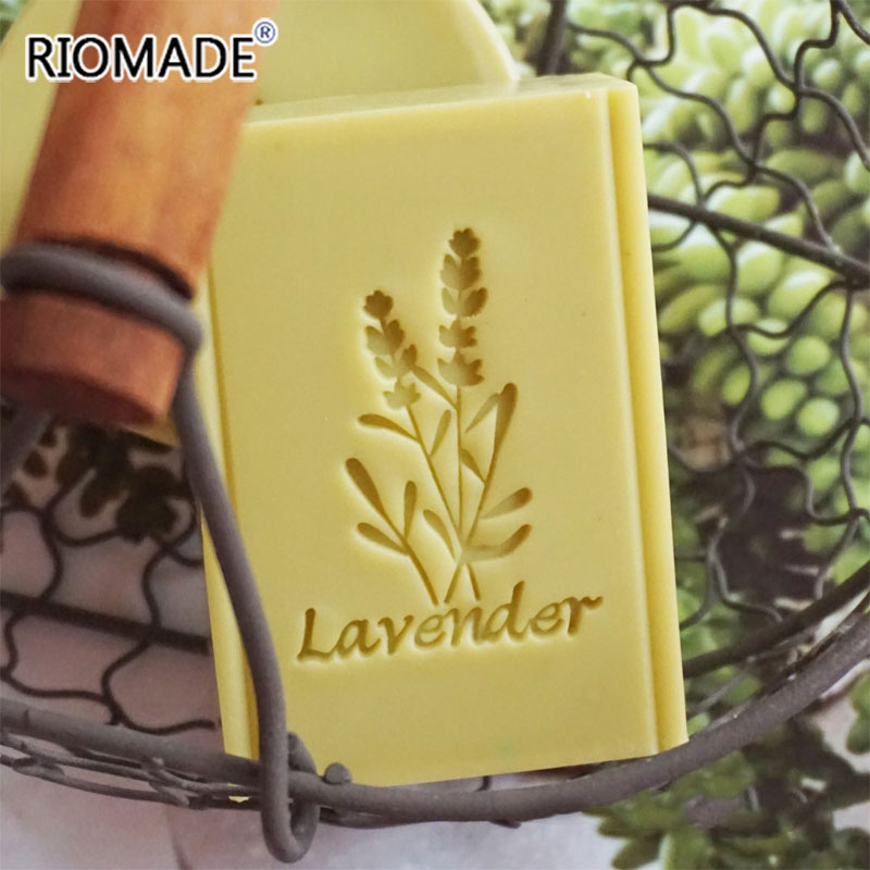 Soap Making Websites - Lavender Acrylic Soap Stamp Natural Transparent