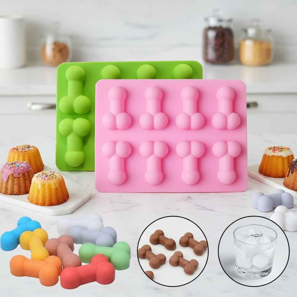 Soap Making Designs - Silicone Penis Mold for Chocolate Ice