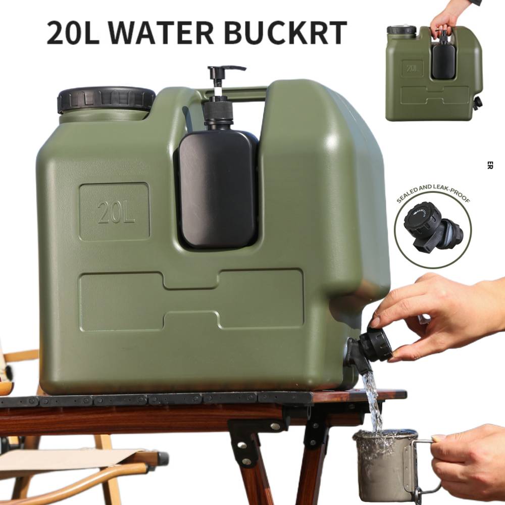 Soap Making Jar - 15/20L Portable Camping Water Jug With
