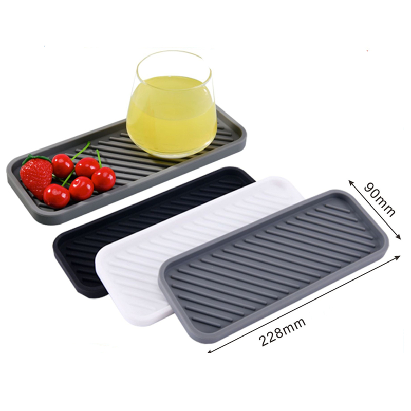 Soap Making Jar - 1/2pSilicone Drain Tray For Tableware Water