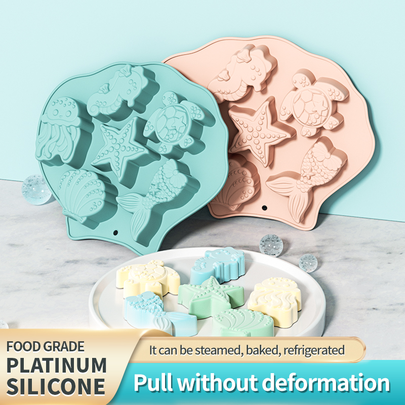 Ocean Fondant Silicone Mold Sh - Soap Making Designs incelemesi ve fiyatı