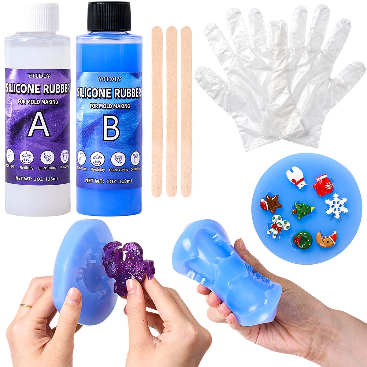 118ml/296ml Silicone Mold Maki - Soap Making Homemade incelemesi ve fiyatı