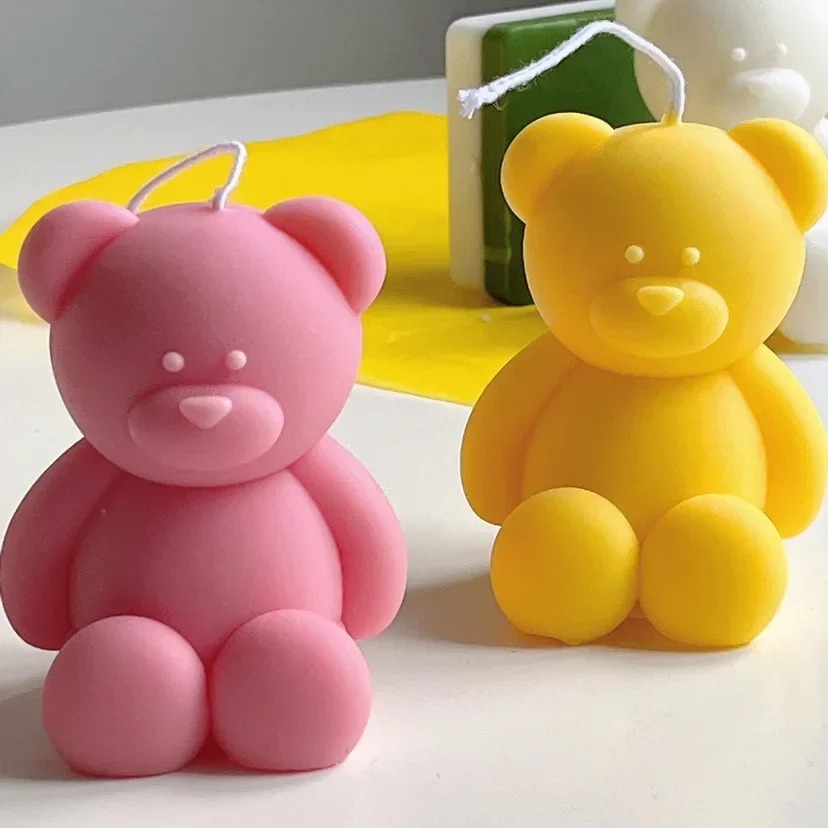 3D Cute Cartoon Bear Silicone  - Soap Making Diy Kit incelemesi ve fiyatı