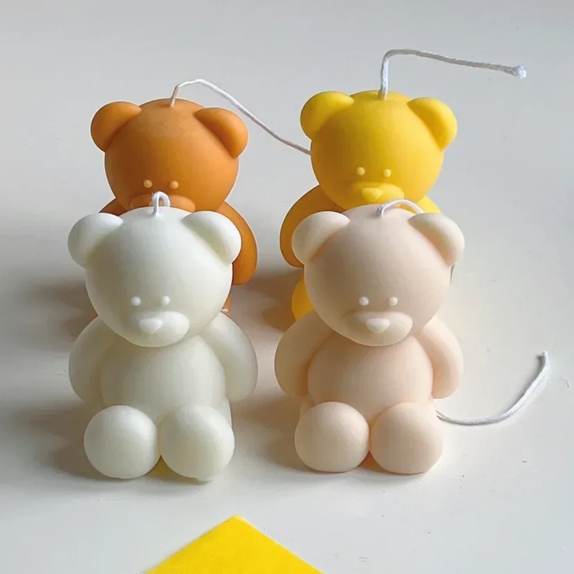 3D Cute Cartoon Bear Silicone  - Soap Making Diy Kit incelemesi ve fiyatı