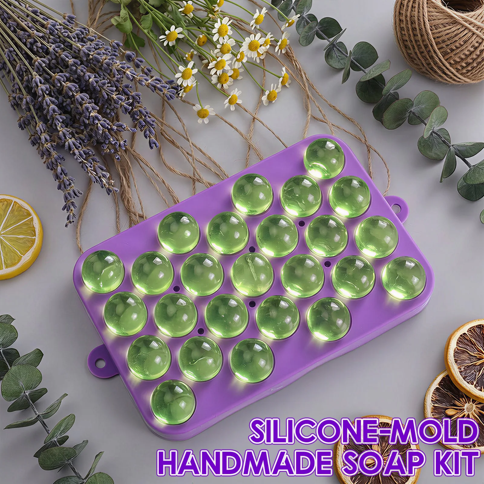 2 Pcs Grape Ball Handmade Soap - Soap Making Diy Kit incelemesi ve fiyatı