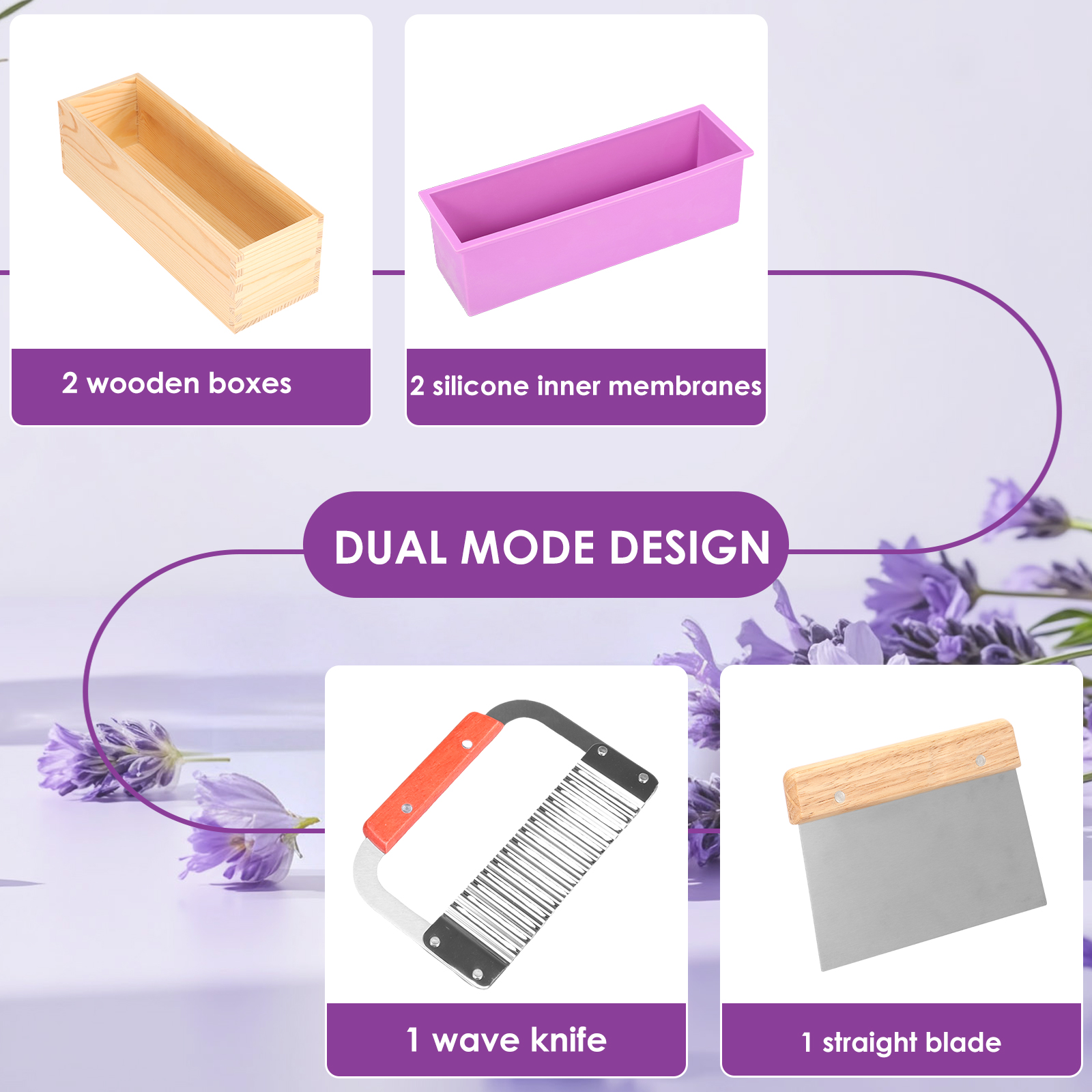1Set Soap Making Mold Heat Res - Soap Making Diy Kit incelemesi ve fiyatı