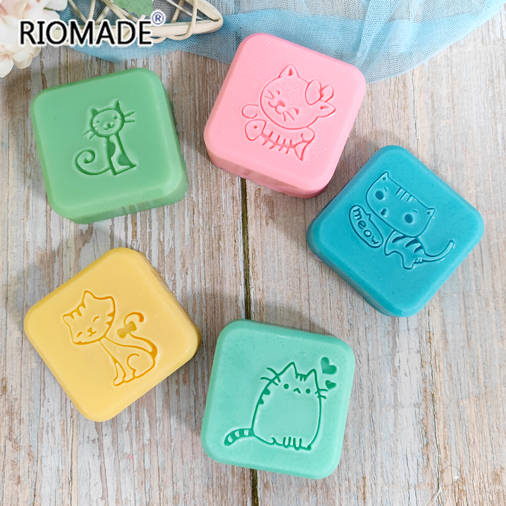 Cute Cat Handmade Soap Stamp K - Soap Making Websites incelemesi ve fiyatı