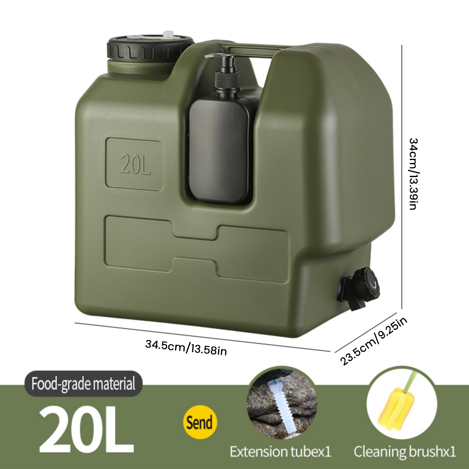 15/20L Portable Camping Water  - Soap Making Jar incelemesi ve fiyatı