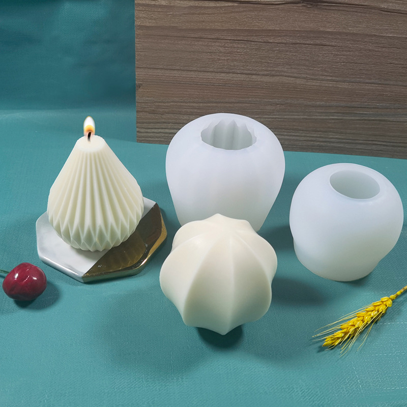 3D Silicone Candle Molds Geome - Soap Making Homemade incelemesi ve fiyatı
