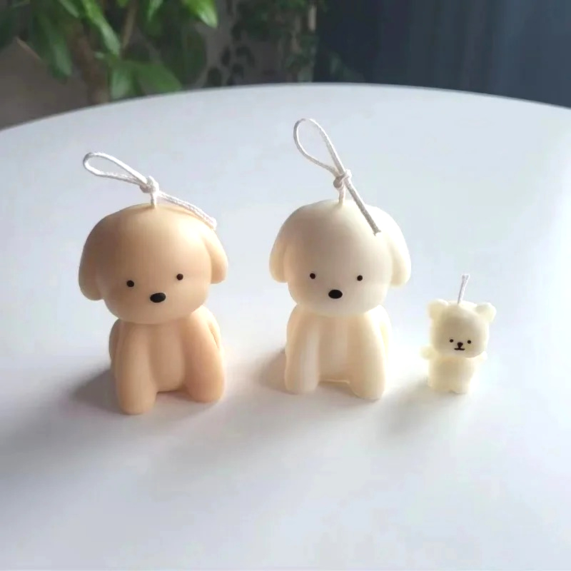 3D Puppy Scented Candle Silico - Soap Making Diy Kit incelemesi ve fiyatı