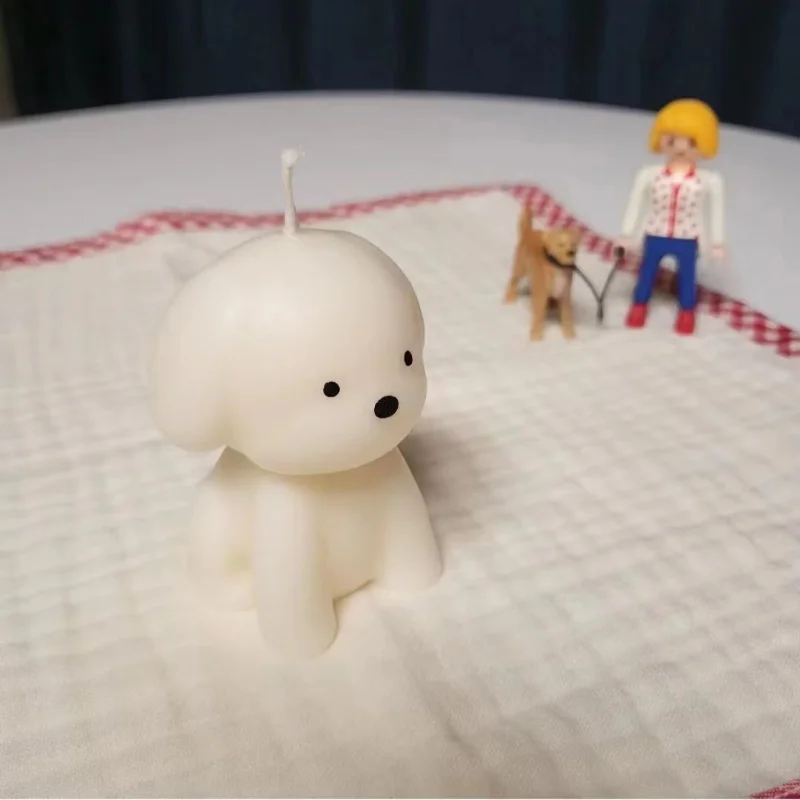 3D Puppy Scented Candle Silico - Soap Making Diy Kit incelemesi ve fiyatı