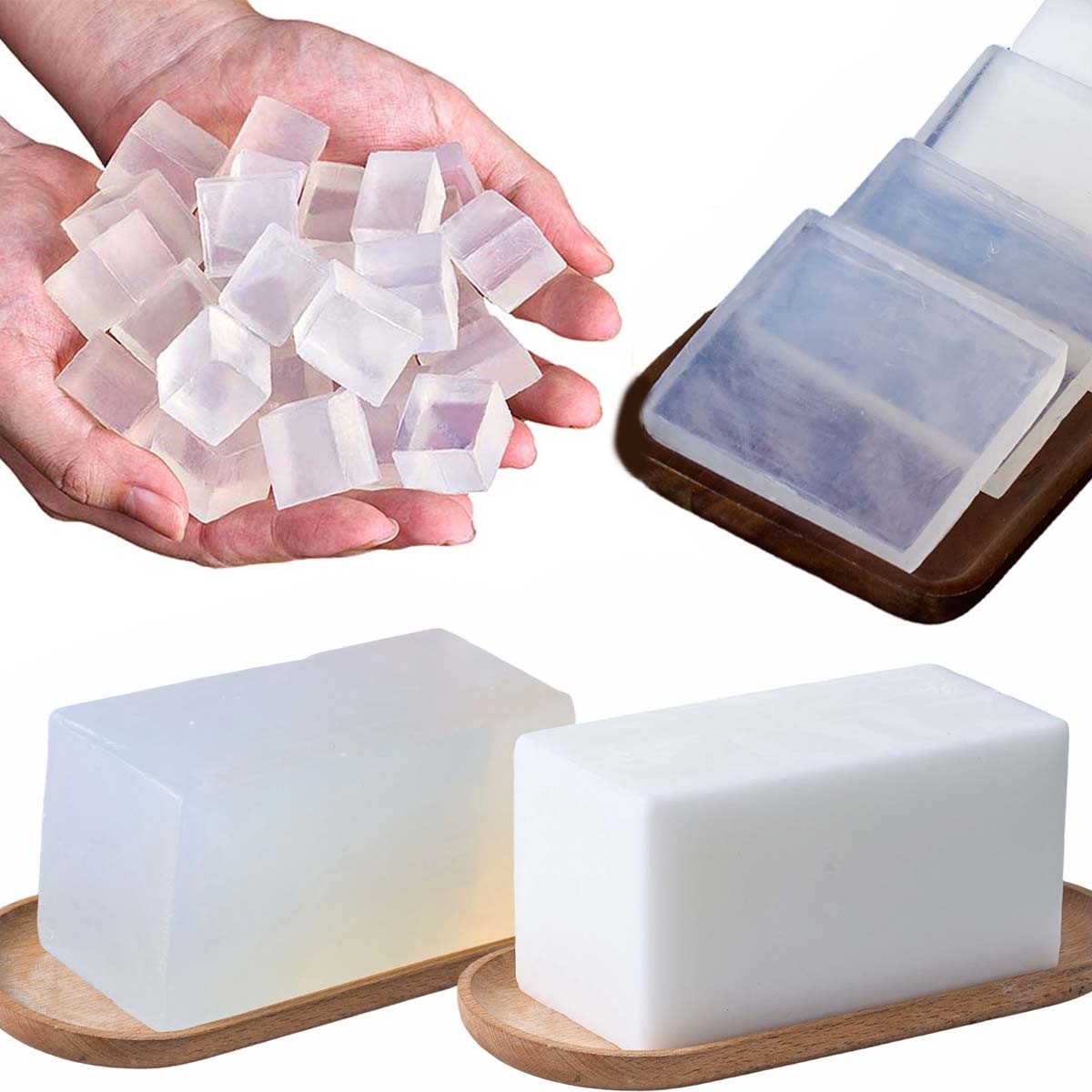 1000g Glycerin Soap Base DIY H - Soap Making With Soap Base incelemesi ve fiyatı