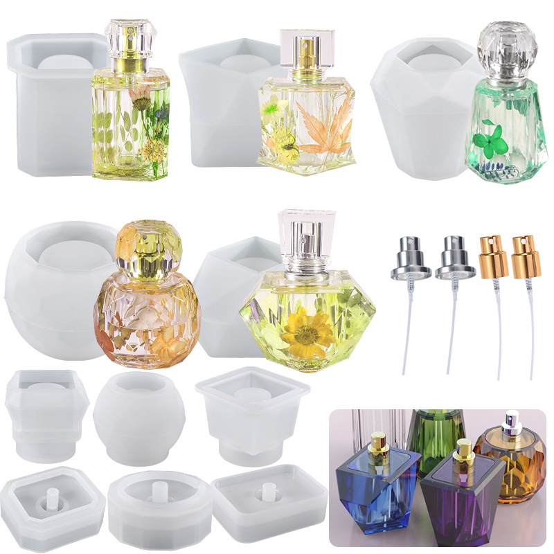 New Silicone Mould Perfume Bot - Soap Making Jar incelemesi ve fiyatı