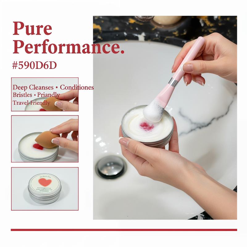 Heart Shaped Make Up Brush Cle - Quick Soap Making incelemesi ve fiyatı