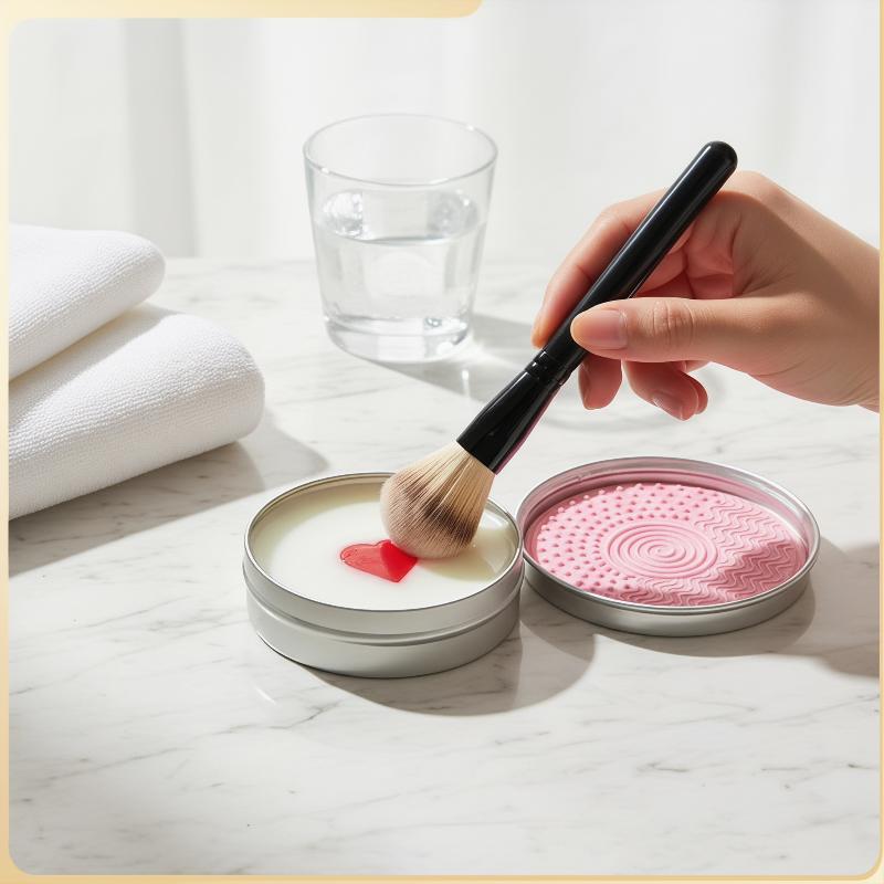 Heart Shaped Make Up Brush Cle - Quick Soap Making incelemesi ve fiyatı