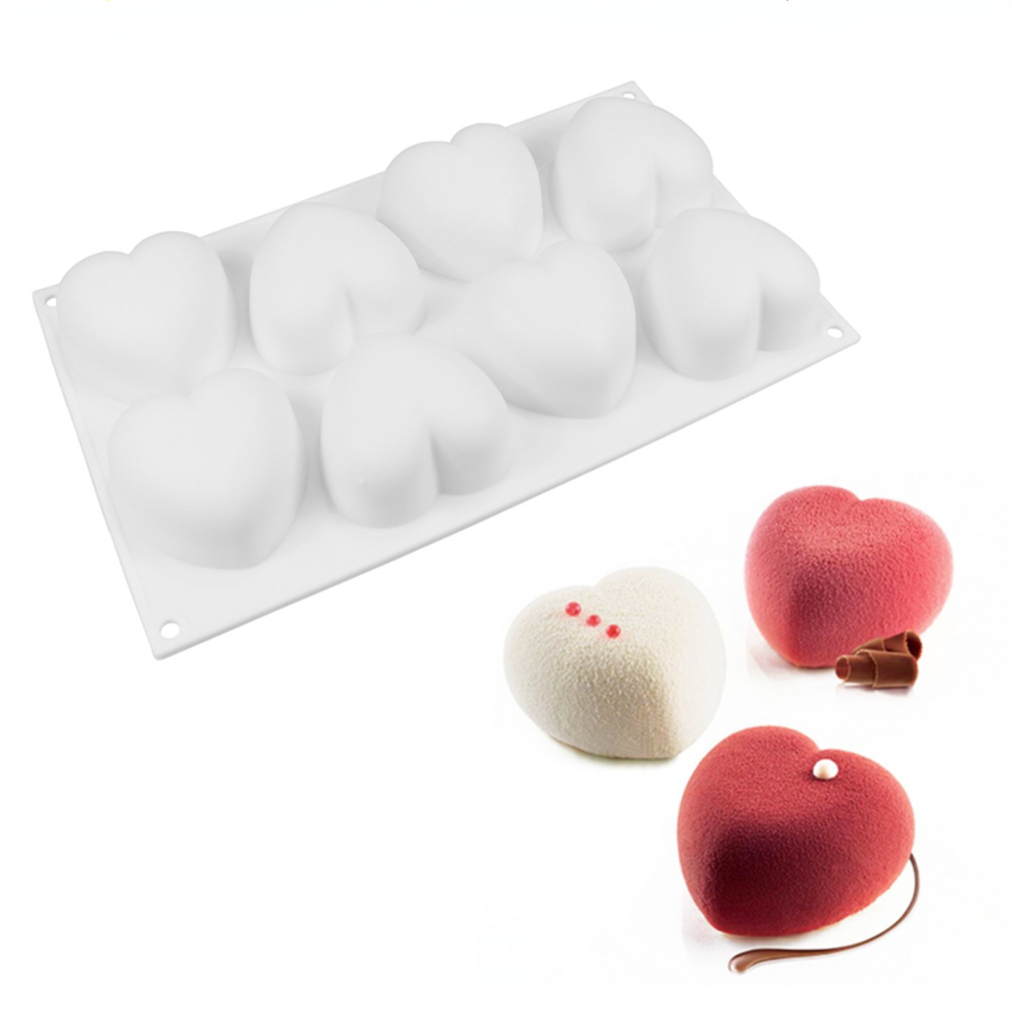 Love Heart Silicone Soap Mold  - Soap Making Diy Kit incelemesi ve fiyatı