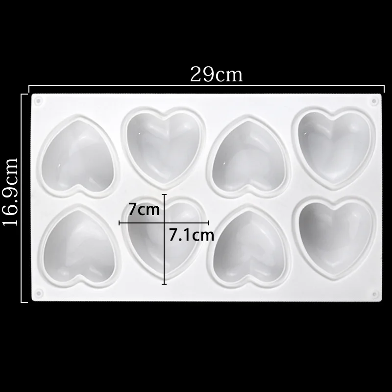 Love Heart Silicone Soap Mold  - Soap Making Diy Kit incelemesi ve fiyatı
