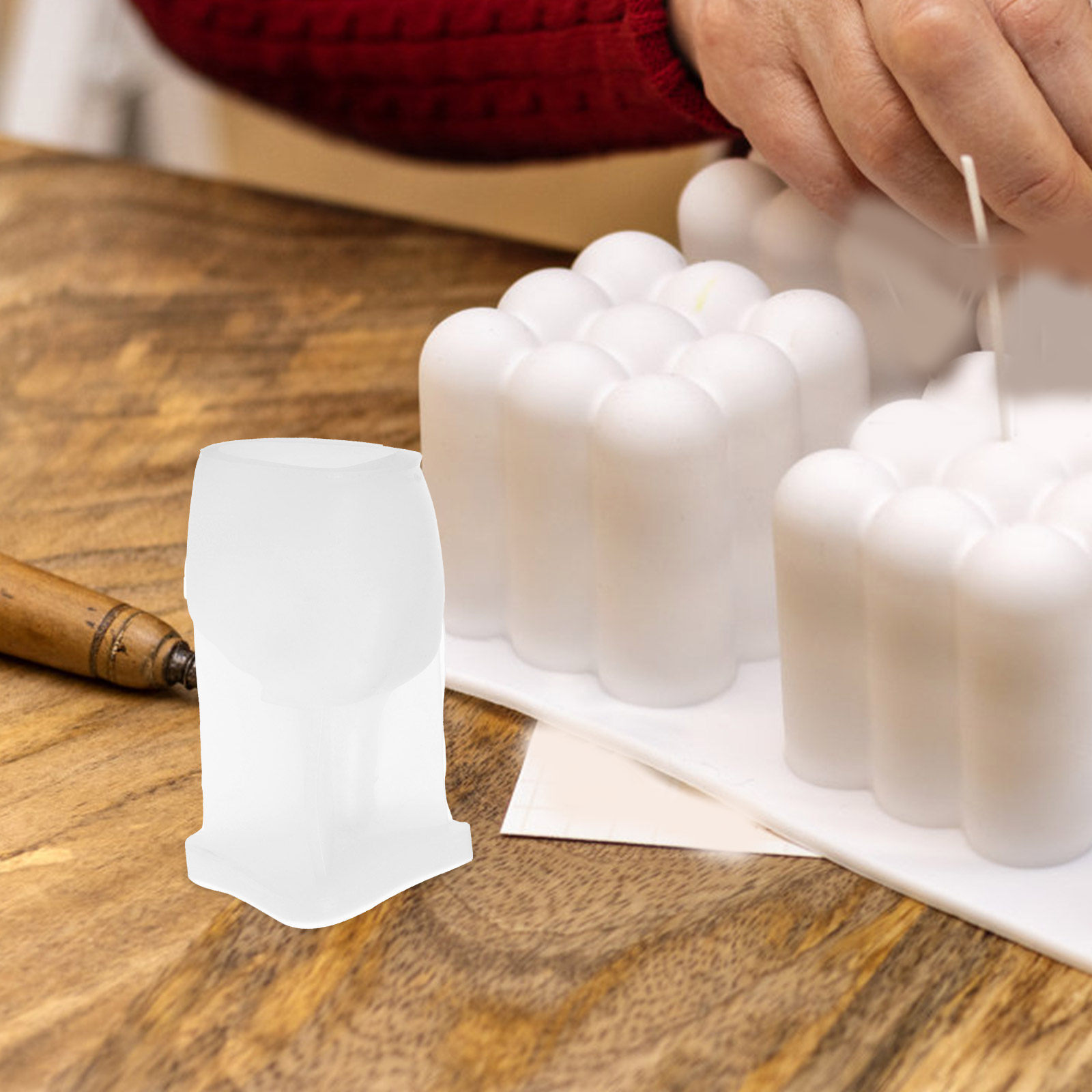 Hand Shaped Silicone Mold for  - Quick Soap Making incelemesi ve fiyatı
