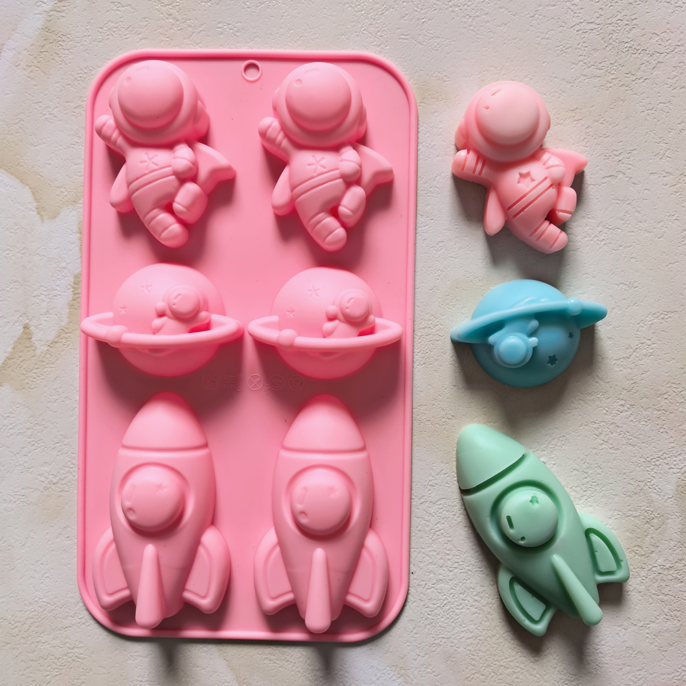 1pc Creative rocket astronaut  - Soap Making Designs incelemesi ve fiyatı