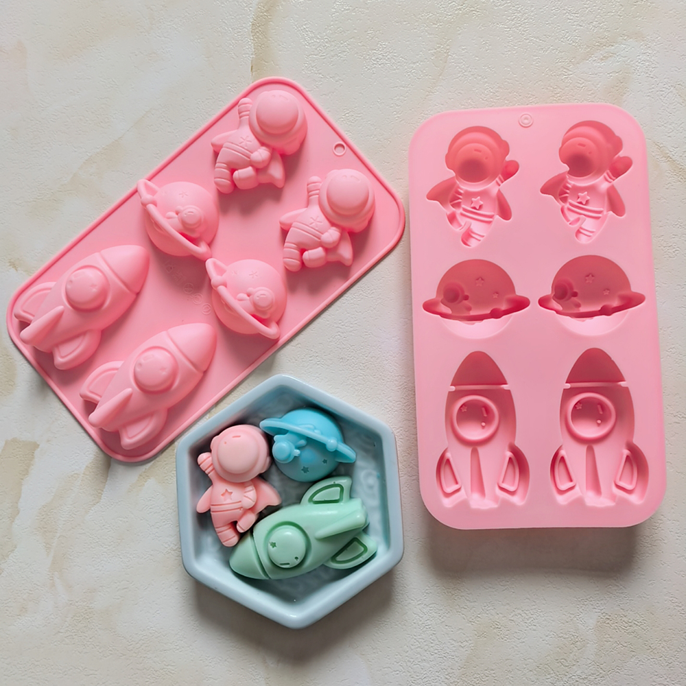 1pc Creative rocket astronaut  - Soap Making Designs incelemesi ve fiyatı