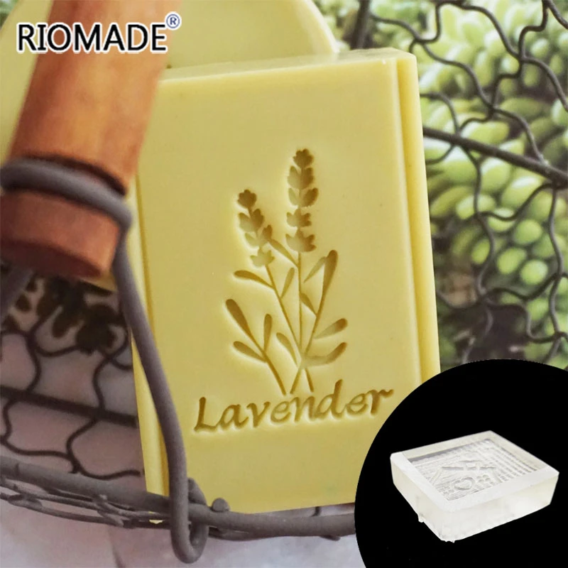Lavender Acrylic Soap Stamp Na - Soap Making Websites incelemesi ve fiyatı