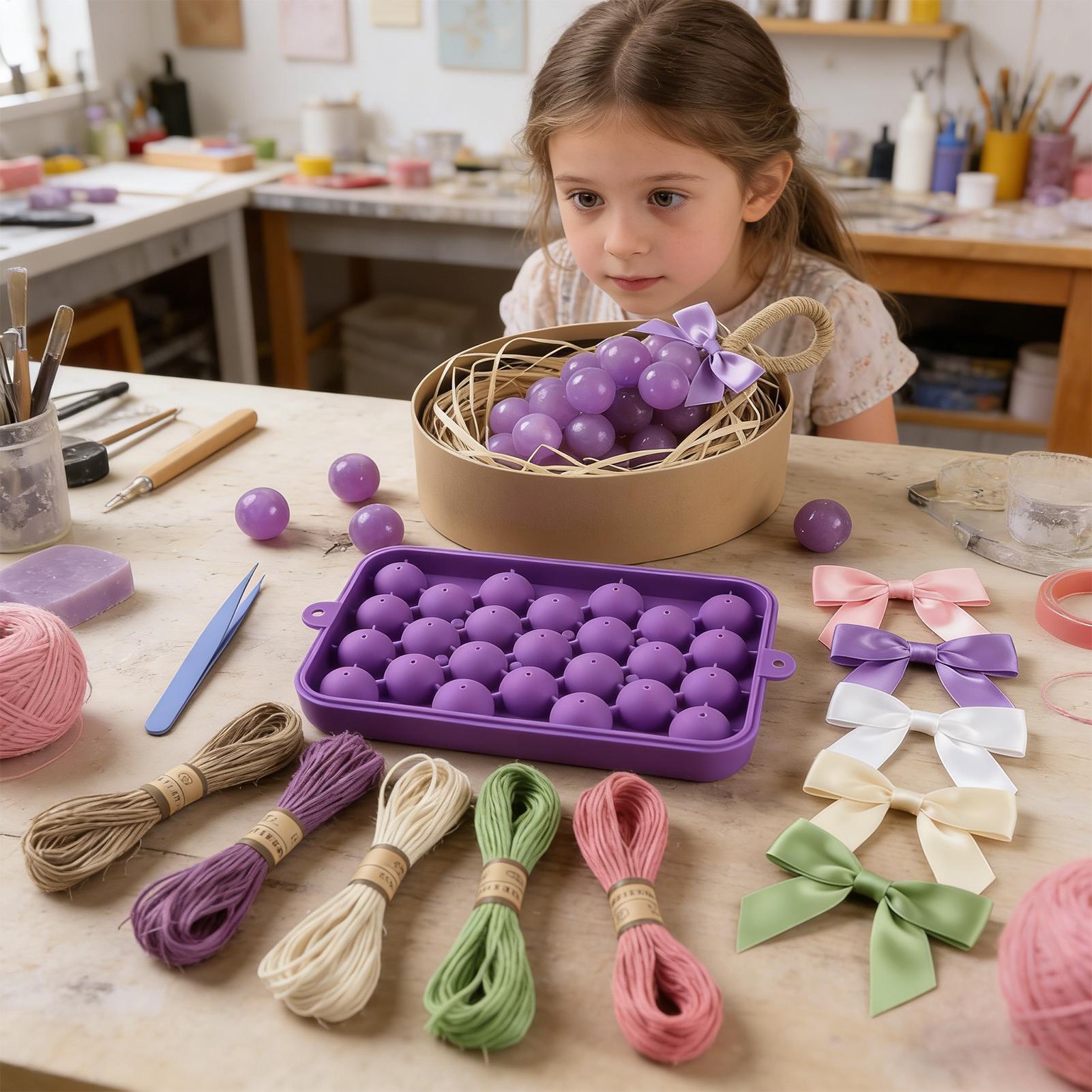 Grape Soap Mold Easy-Release F - Soap Making Diy Kit incelemesi ve fiyatı