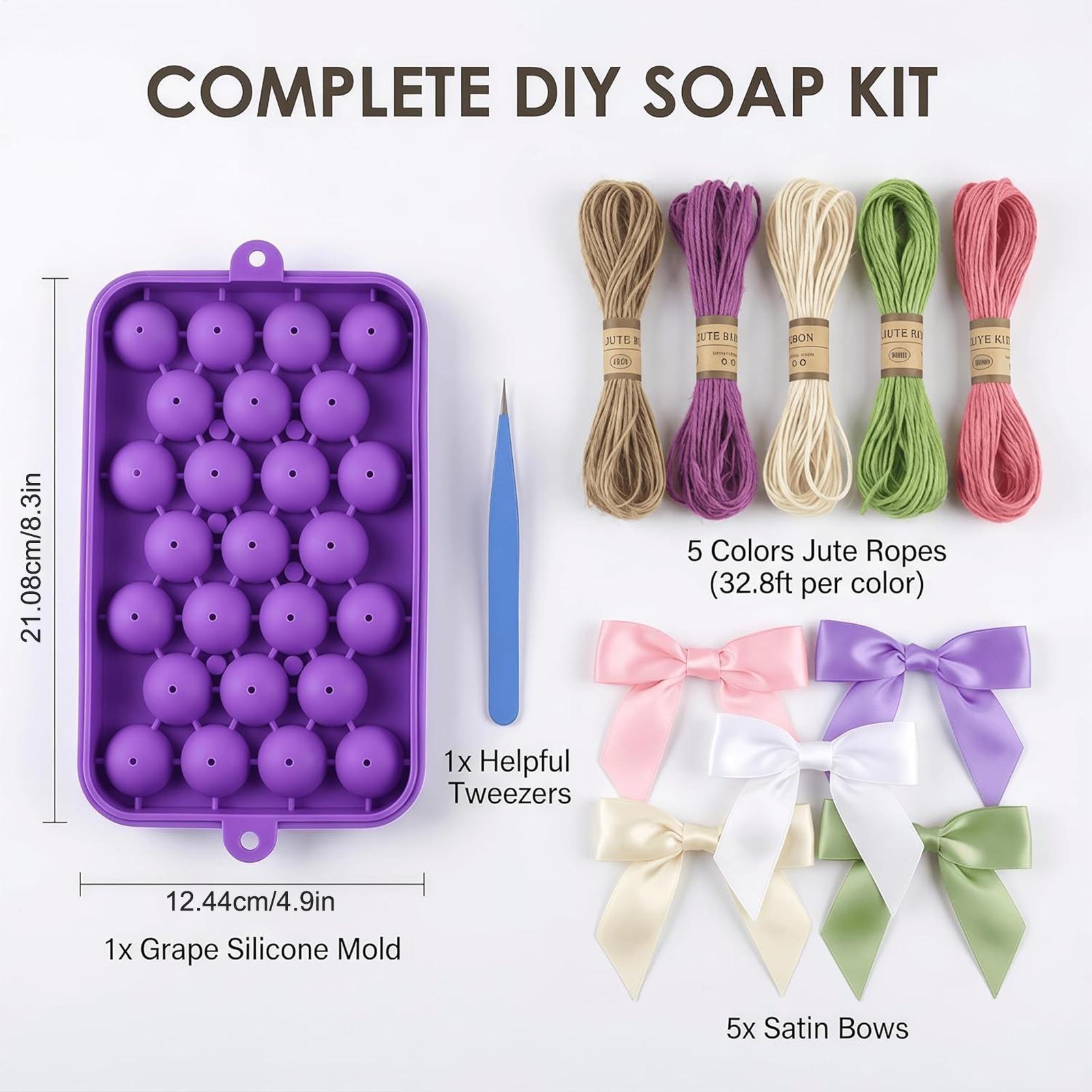 Grape Soap Mold Easy-Release F - Soap Making Diy Kit incelemesi ve fiyatı