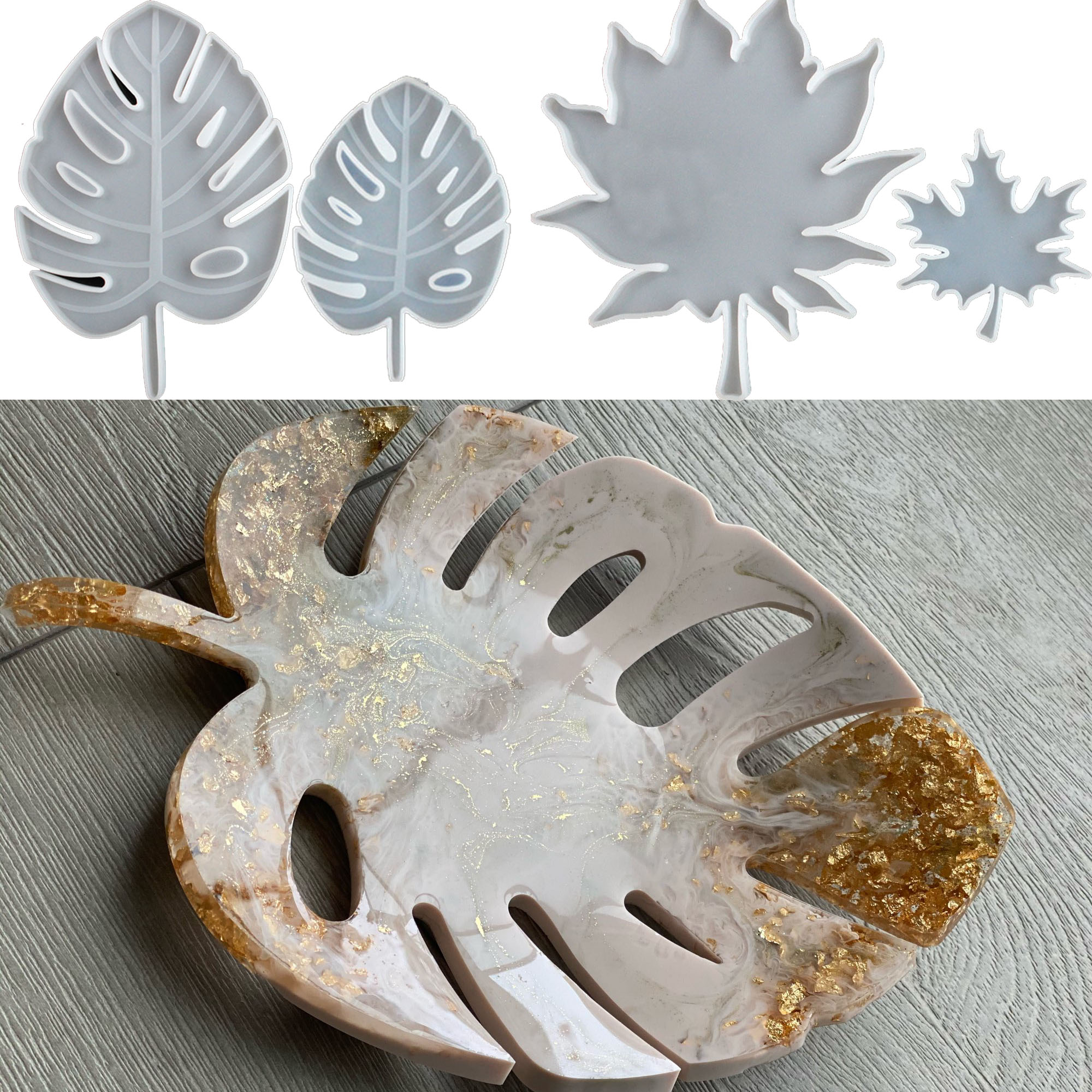 DIY Palm Leaf Tray Coaster Mol - Soap Making Websites incelemesi ve fiyatı
