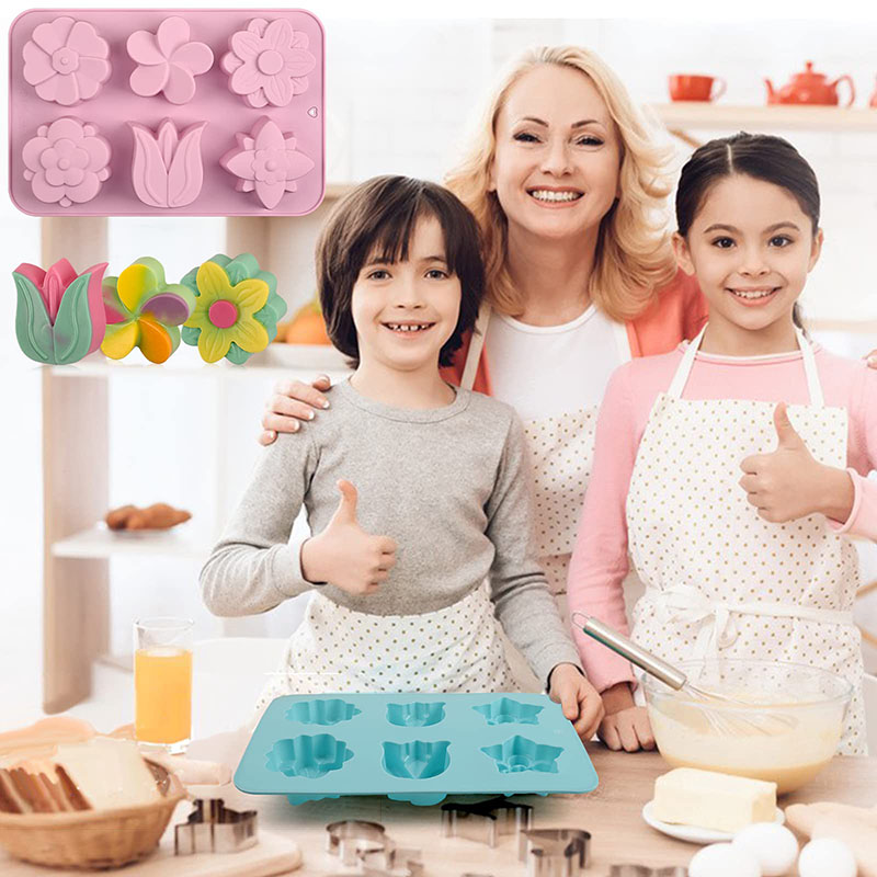 Silicone Flower Cake Molds 6-C - Soap Making Websites incelemesi ve fiyatı