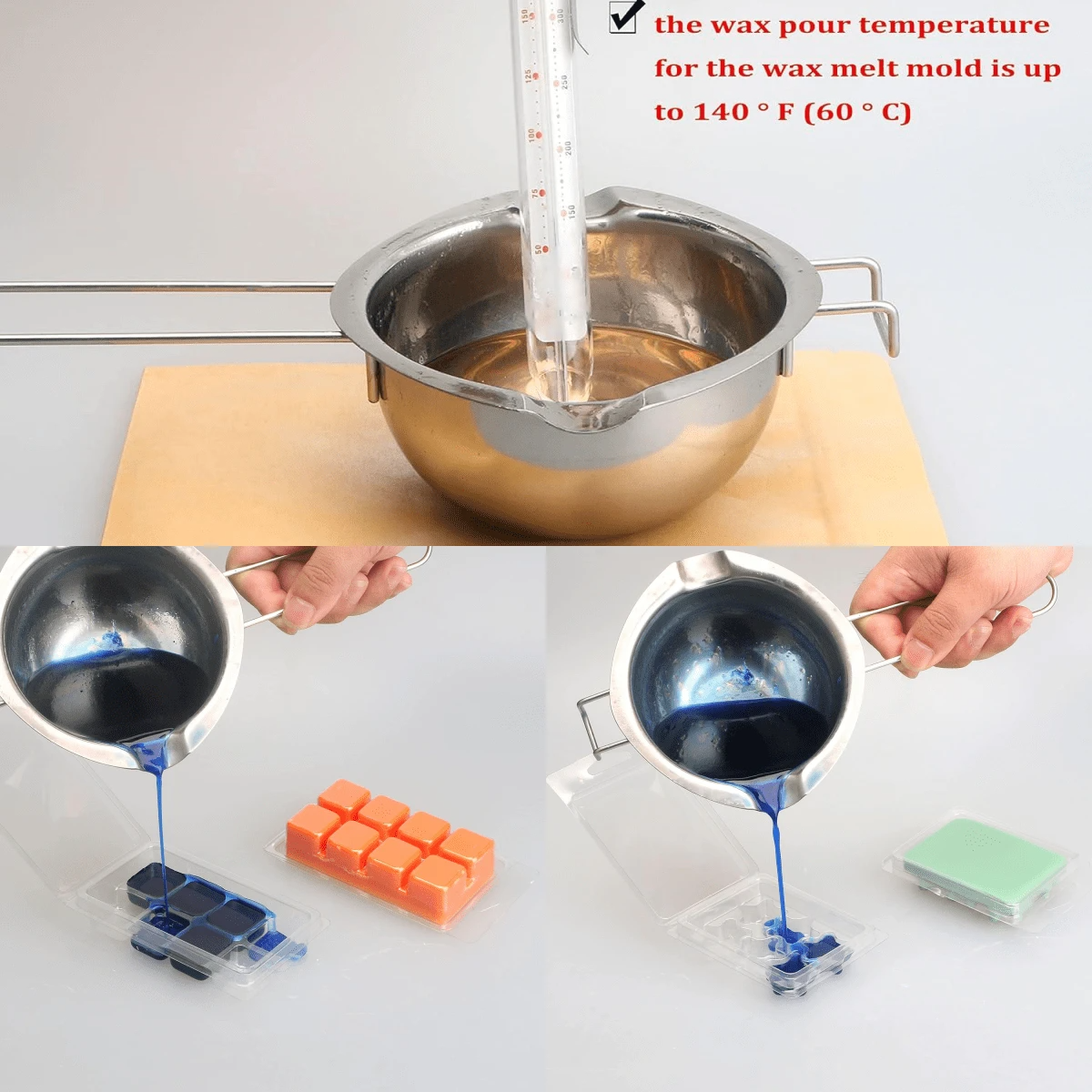 10pcs Wax Melt Mold, Wax Melt  - Soap Making Websites incelemesi ve fiyatı
