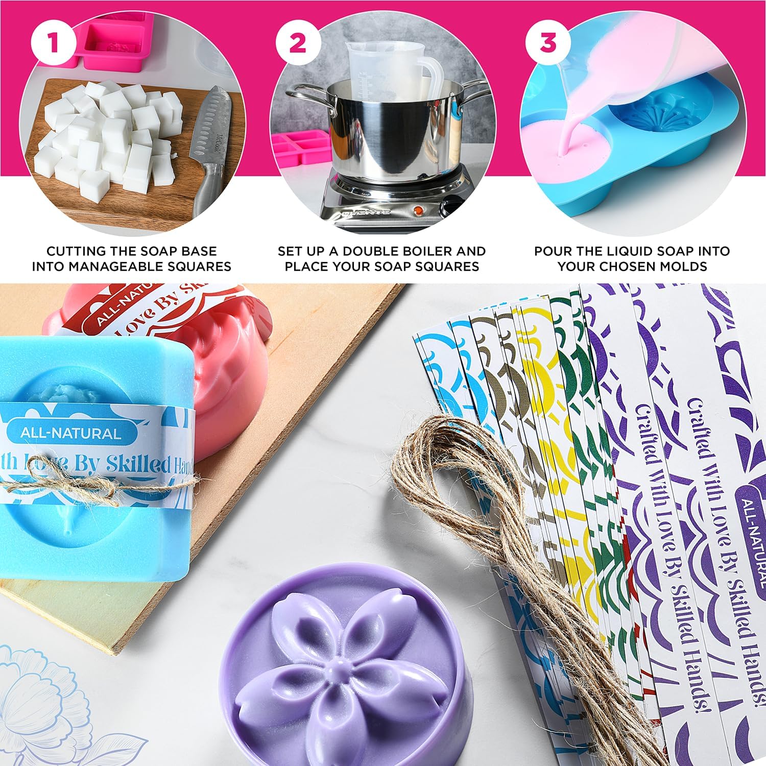 Soap Making Kit with Melt Pour - Soap Making With Soap Base incelemesi ve fiyatı