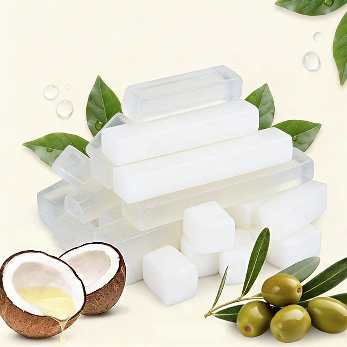 500g/package Handmade Soap Bas - Soap Making With Soap Base incelemesi ve fiyatı